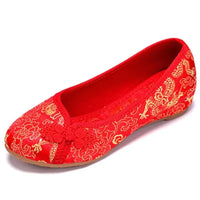 Ballerines Chinoises Dragon Phoenix