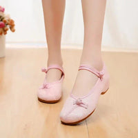 Ballerines Chinoises Coton