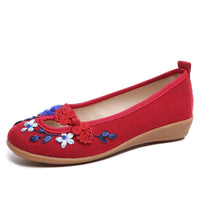 Ballerines Chinoises 3D Fleurs