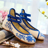 Ballerines Chinoises Toile