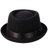 Chapeaux Chinois Pork Pie Noir