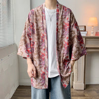 Chemises Chinoises Hommes Kimono Japonais