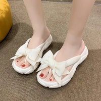 Chaussons Chinois Tongs Nœud Papillon