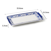 Assiettes Chinoises Rectangulaires