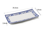 Assiettes Chinoises Rectangulaires