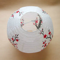 Boules Chinoises Papier Rond Prunier