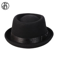 Chapeaux Chinois Pork Pie Noir