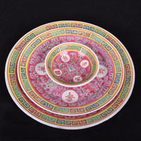 Assiettes Chinoises Style Pastel