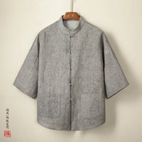 Chemises Chinoises Hommes Veste Style Kung Fu