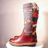 botte-hippie-femme-couleur-retro