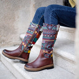 botte-hippie-femme-couleur-retro