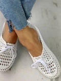 Chaussons Chinois Creux Lacets