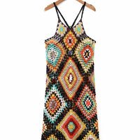 Gehäkeltes Hippie-Kleid