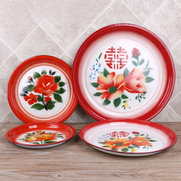 Assiettes Chinoises Acier Théière