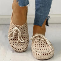 Chaussons Chinois Creux Lacets