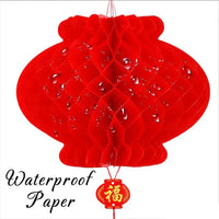 Boules Chinoises Papier Traditionnelle Rouge