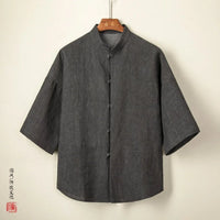 Chemises Chinoises Hommes Veste Style Kung Fu