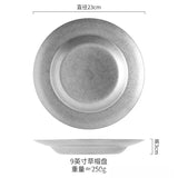 Assiettes Chinoises Style Industriel