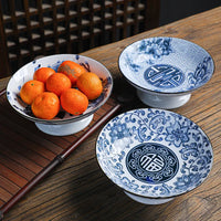 Assiettes Chinoises Support Fruits