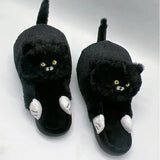 Chaussons Chinois Peluche Chat Câlin