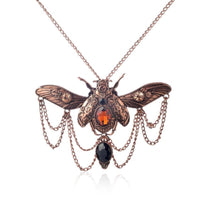 collier-annee-90-steampunk-pendentif-coccinelle-vintage