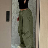 green-track-pants