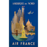 affiche-annee-70-air-france-vintage