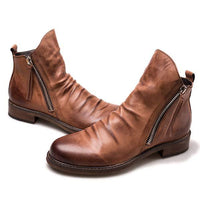 botte-annee-70-vintage-en-cuir-marron