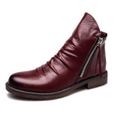 botte-annee-70-vintage-en-cuir-marron