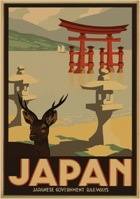 Poster Vintage Japon