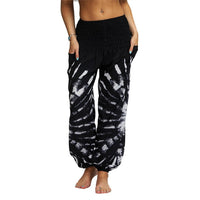 Pantalon Hippie Sarouel Noir & Blanc