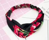 Bandana Hippie Le rouge et noir