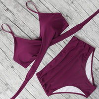 Bikini Hippie Printemps Bordeaux