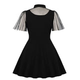 robe-vintage-noire-annee-90