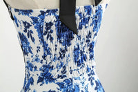 robe-vintage-annees-90-fleurs-bleues