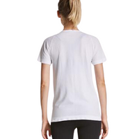 Weißes T-Shirt für Damen der 90er Jahre 