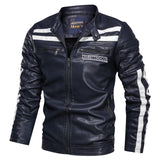 Veste En Cuir Vintage Homme