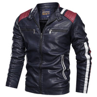 Veste En Cuir Vintage Homme